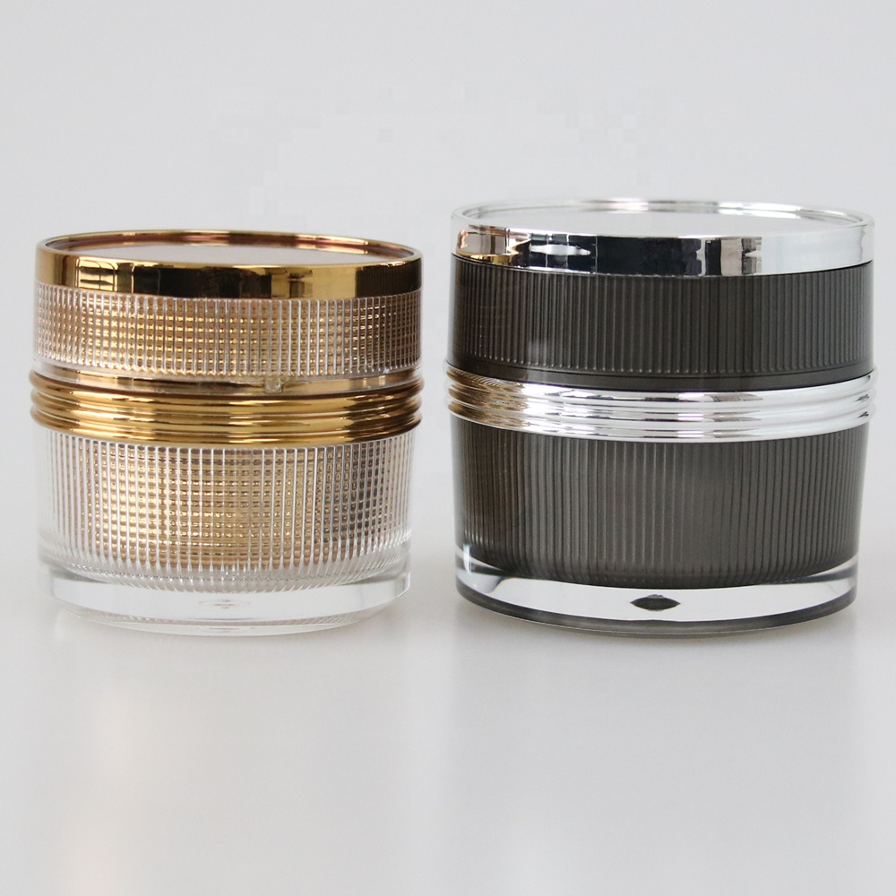 Round cream jar acrylic cosmetic 15g,30g,50g