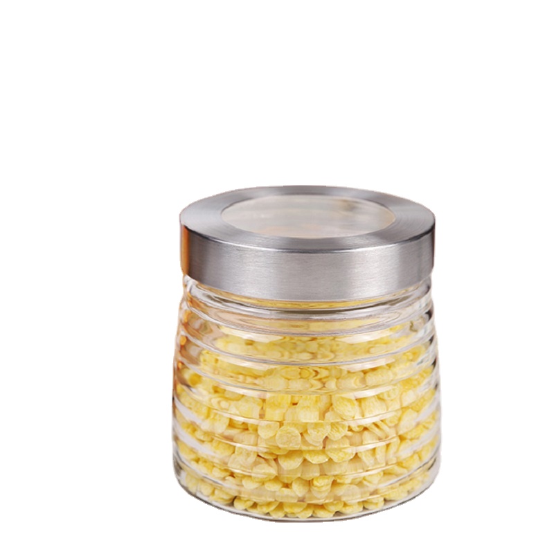 Round tins cans pantry storage containers home decoration 2oz jars with lids