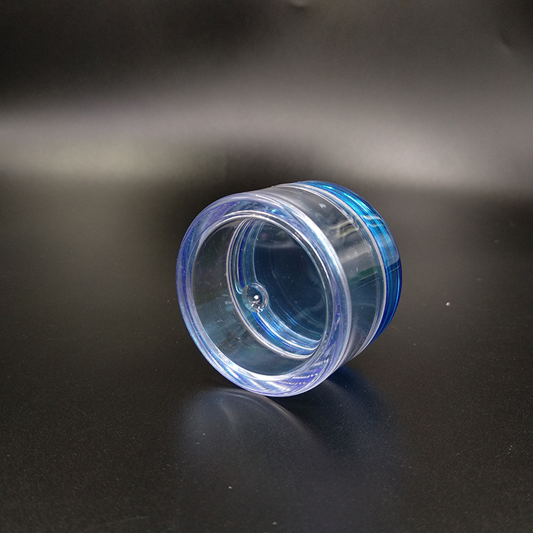 Round type 25g empty cosmetic cream jar plastic jars