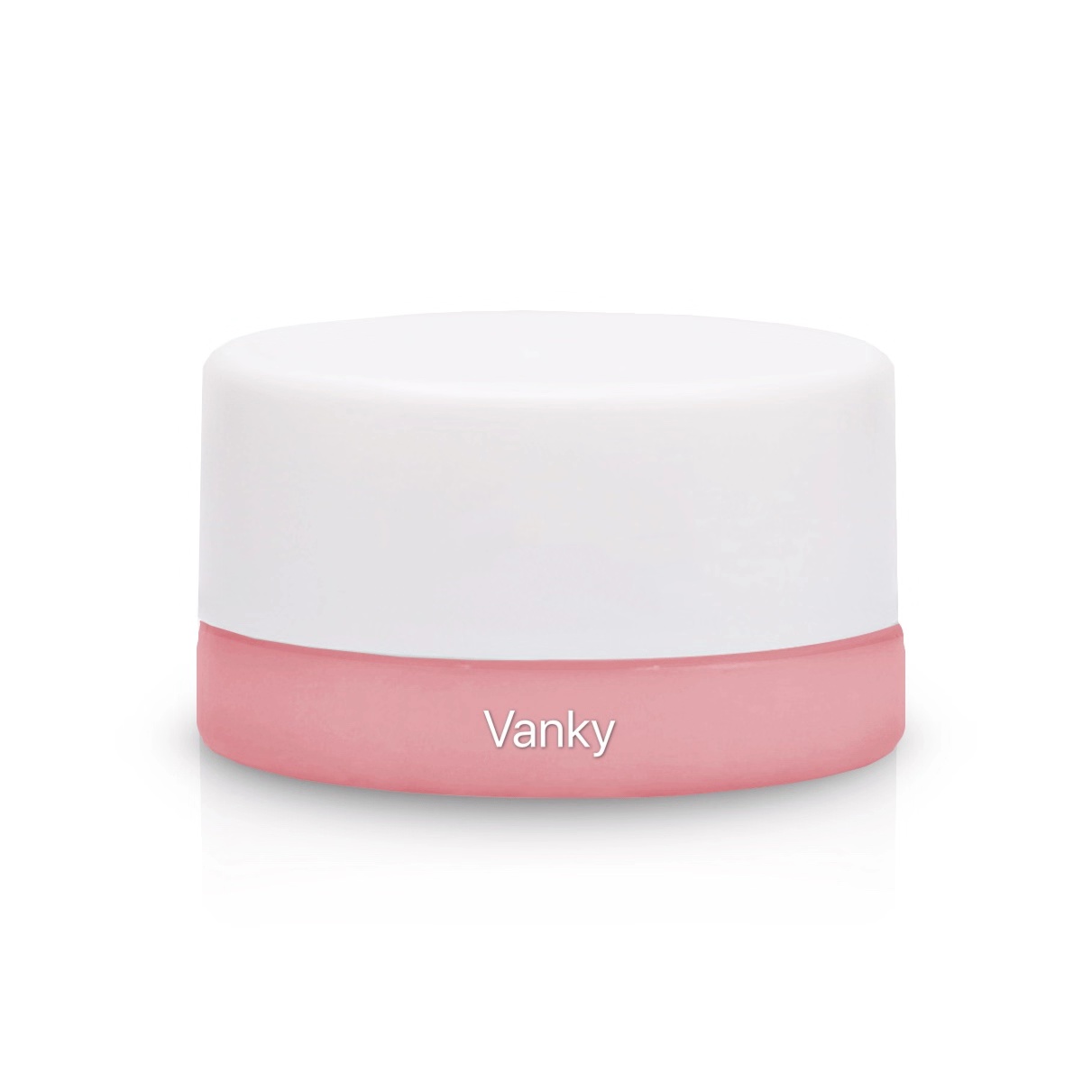 Round white porcelain glass jar 9ml 15ml with child resistant cap