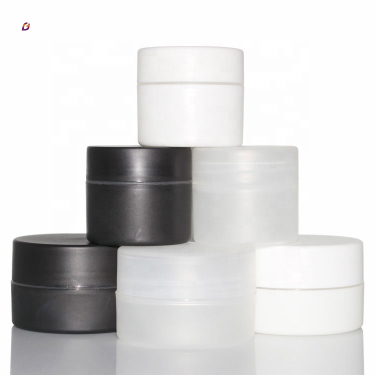 S001 Cosmetic packaging black face cream jar hand cream jar lotion 50ml 100ml