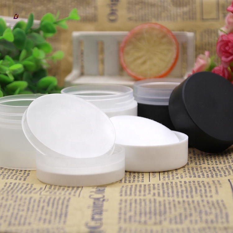 S001 Cosmetic packaging black face cream jar hand cream jar lotion 50ml 100ml