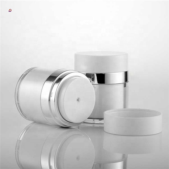 S001 Empty luxury cream containers jar/bottle 30ml 15ml 50ml airless cream pump jar