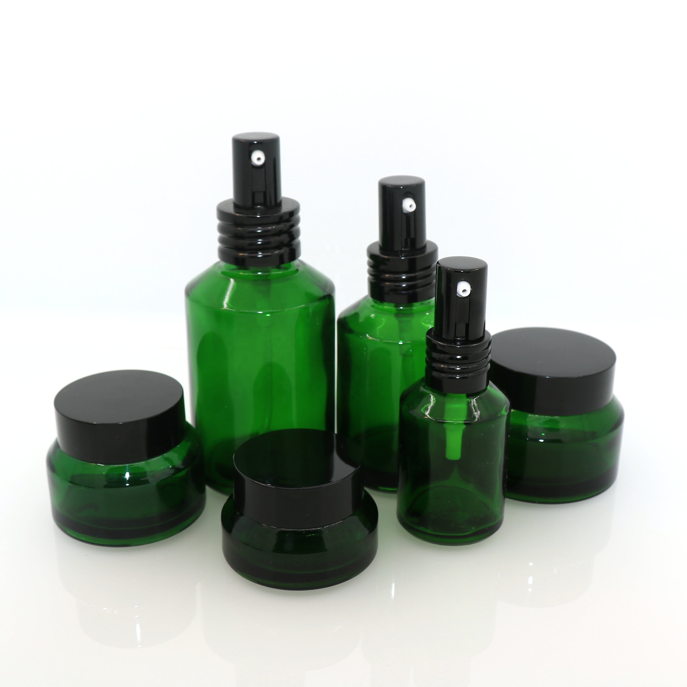 SALES FOR CHRISTMAS 1 oz frosted pump glass essential oil bottles 15ml 30ml 60ml 100ml 120ml 200ml for essential oil packaging