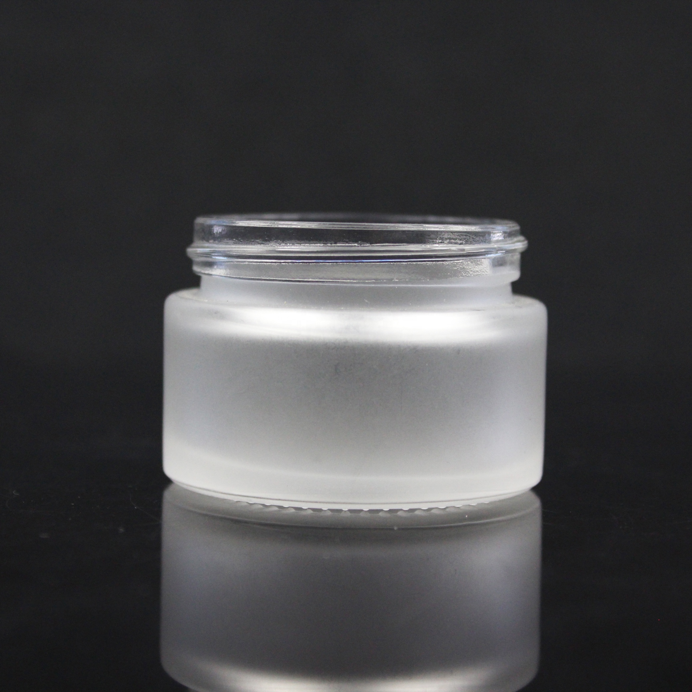 SCREW CAP Sealing Type and Personal Care Industrial Use glass jar wooden lid From Allwin Bottle Company