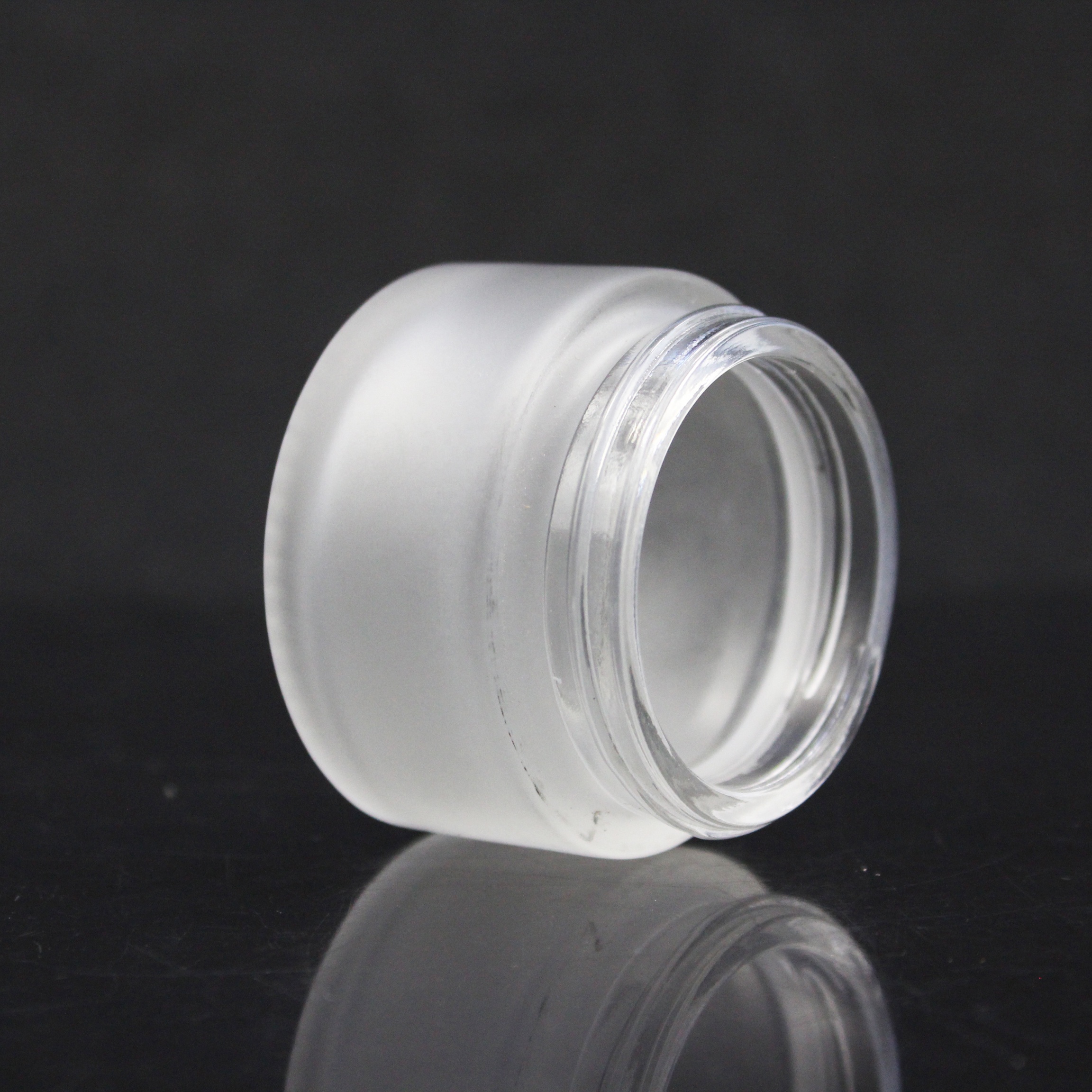 SCREW CAP Sealing Type and Personal Care Industrial Use glass jar wooden lid From Allwin Bottle Company