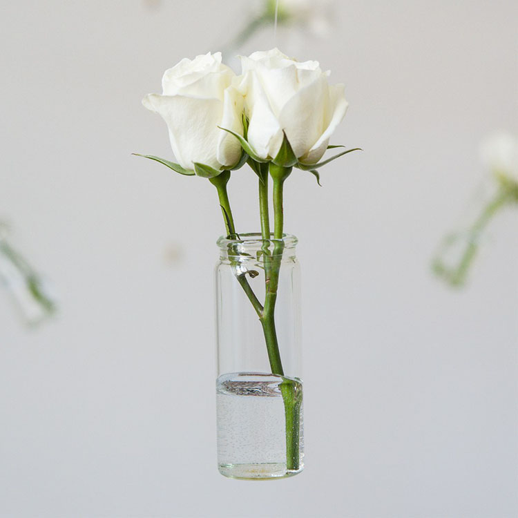 SMALL SAFFRON STORAGE GLASS BOTTLES WITH CORK