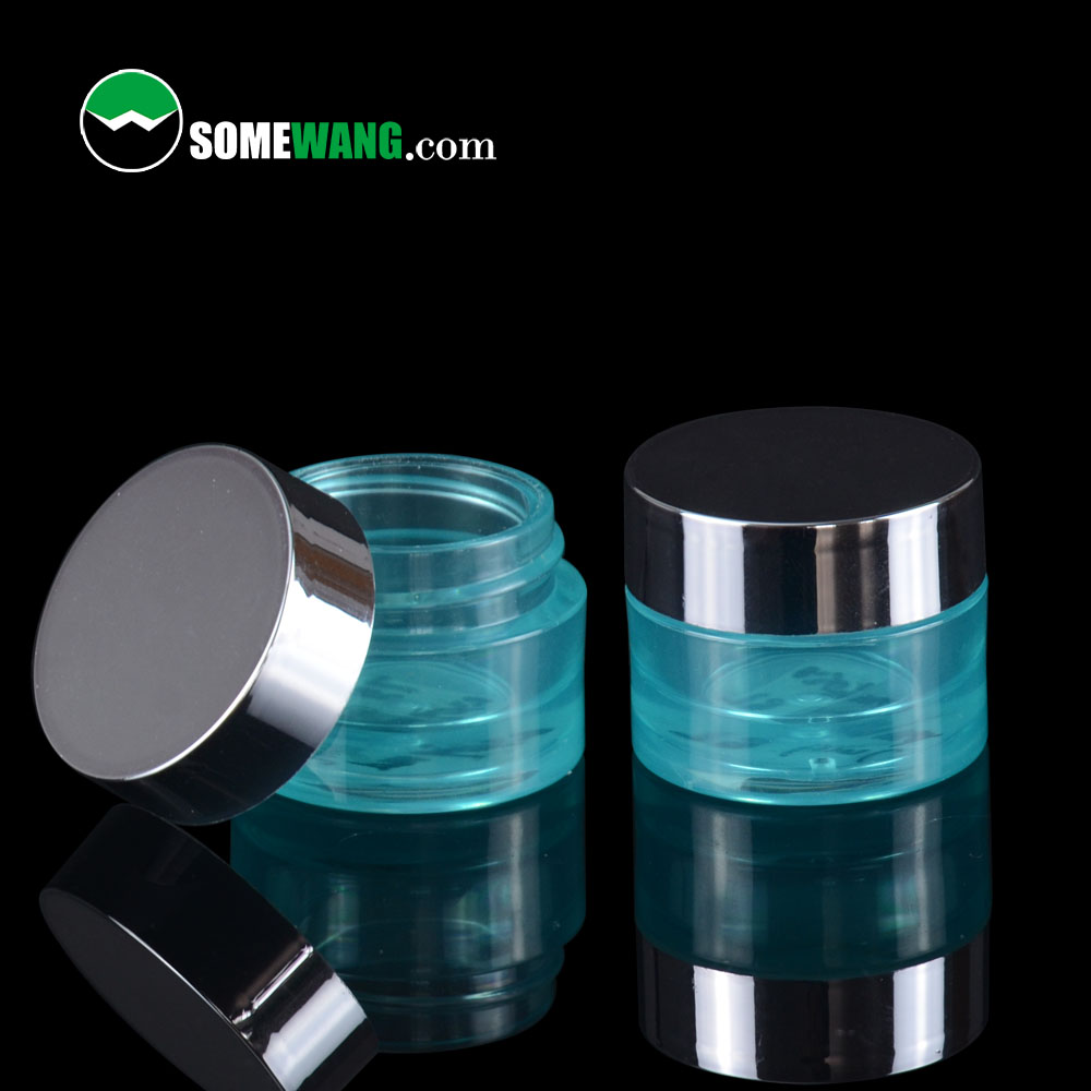 SOMEWANG Wholesale Jars PETG Double Wall Plastic Cosmetic Packaging Cream Jar Eye Cream Jar