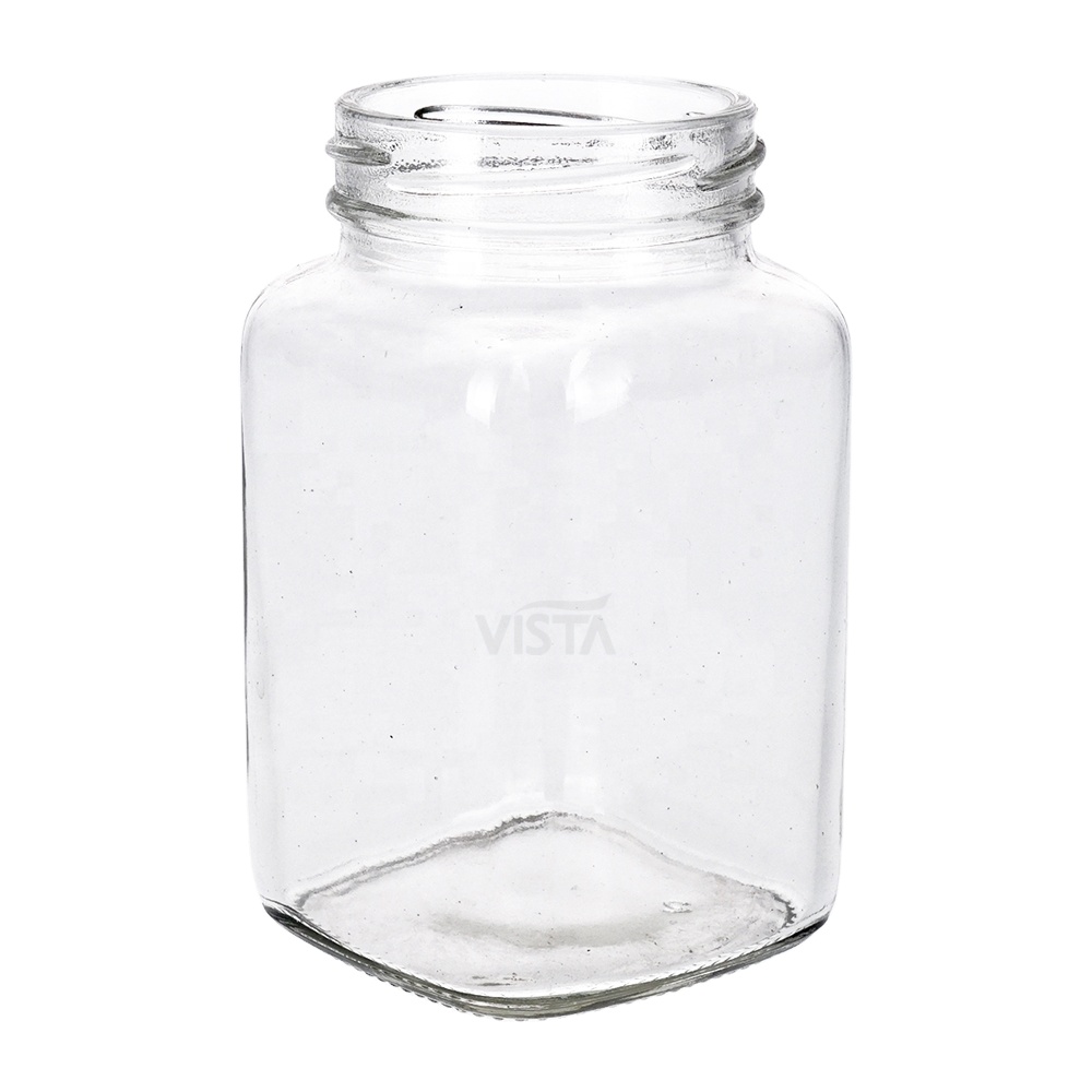 SQUARE HONEY JAR