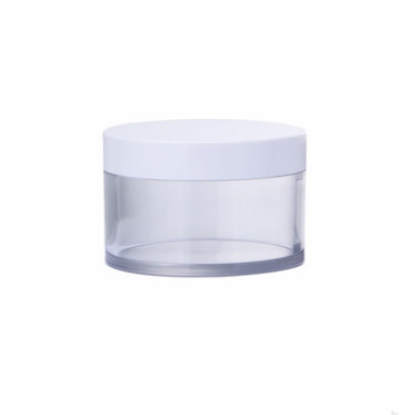 SRS Eco Friendly 30g 50g 100g 200g Skincare Face Cream Cosmetic Packaging Clear PET Jar