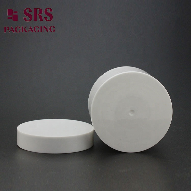 SRS wholesale 100g 150g 200g 250g empty plastic cosmetic containers cosmetic Jars For Setting Face Cream
