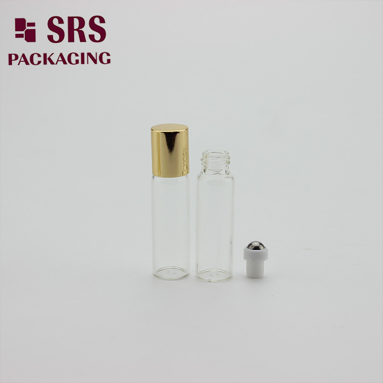 SRS wholesale 5ml roll on empty perfume bottles for sale cosmetic glass bottle set