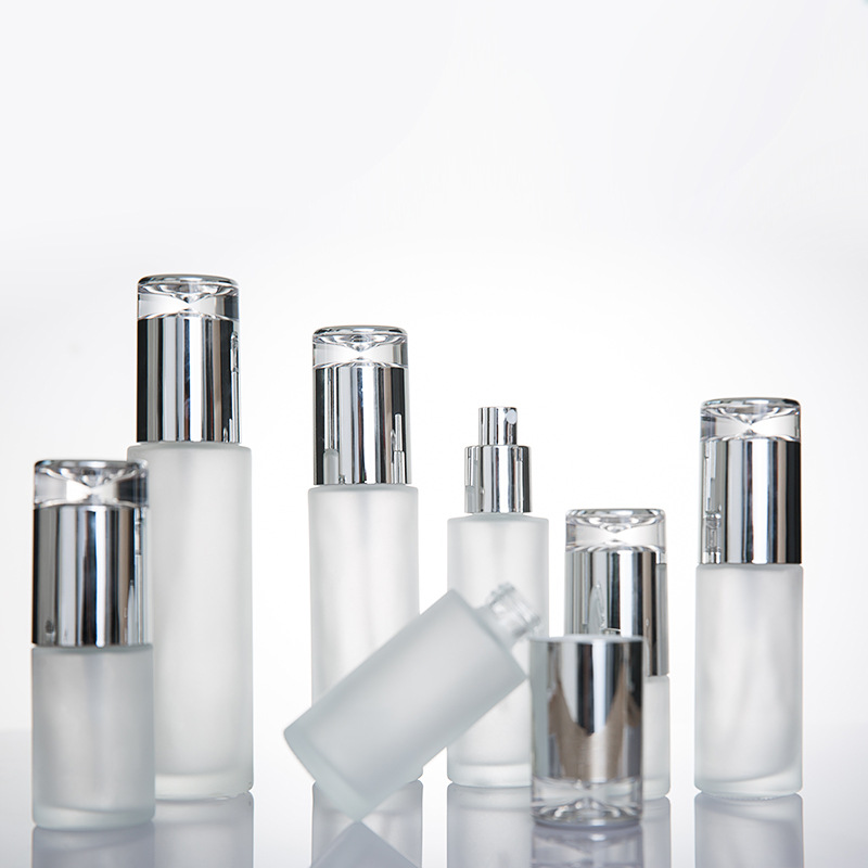 STOCK 20ml 30ml 40ml 50ml 60ml 80ml 100ml empty glass cosmetic skincare bottle
