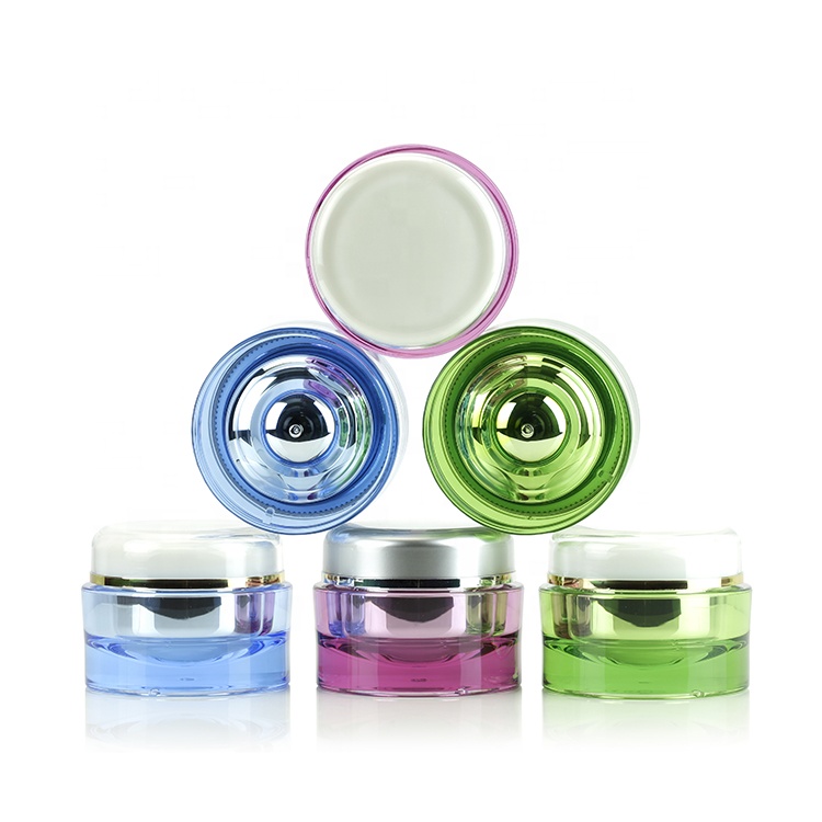STOCK Acrylic Cream Jar 13/15/30/50g WY