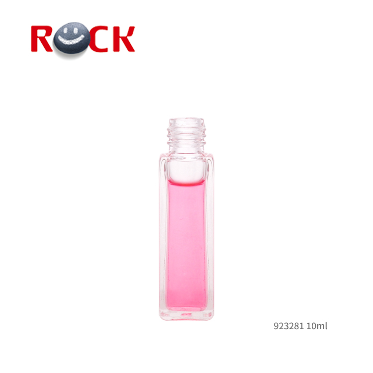 STOCK NOW! 5ml 10ml 18ml Clear Square Spray Glass Perfume Bottle