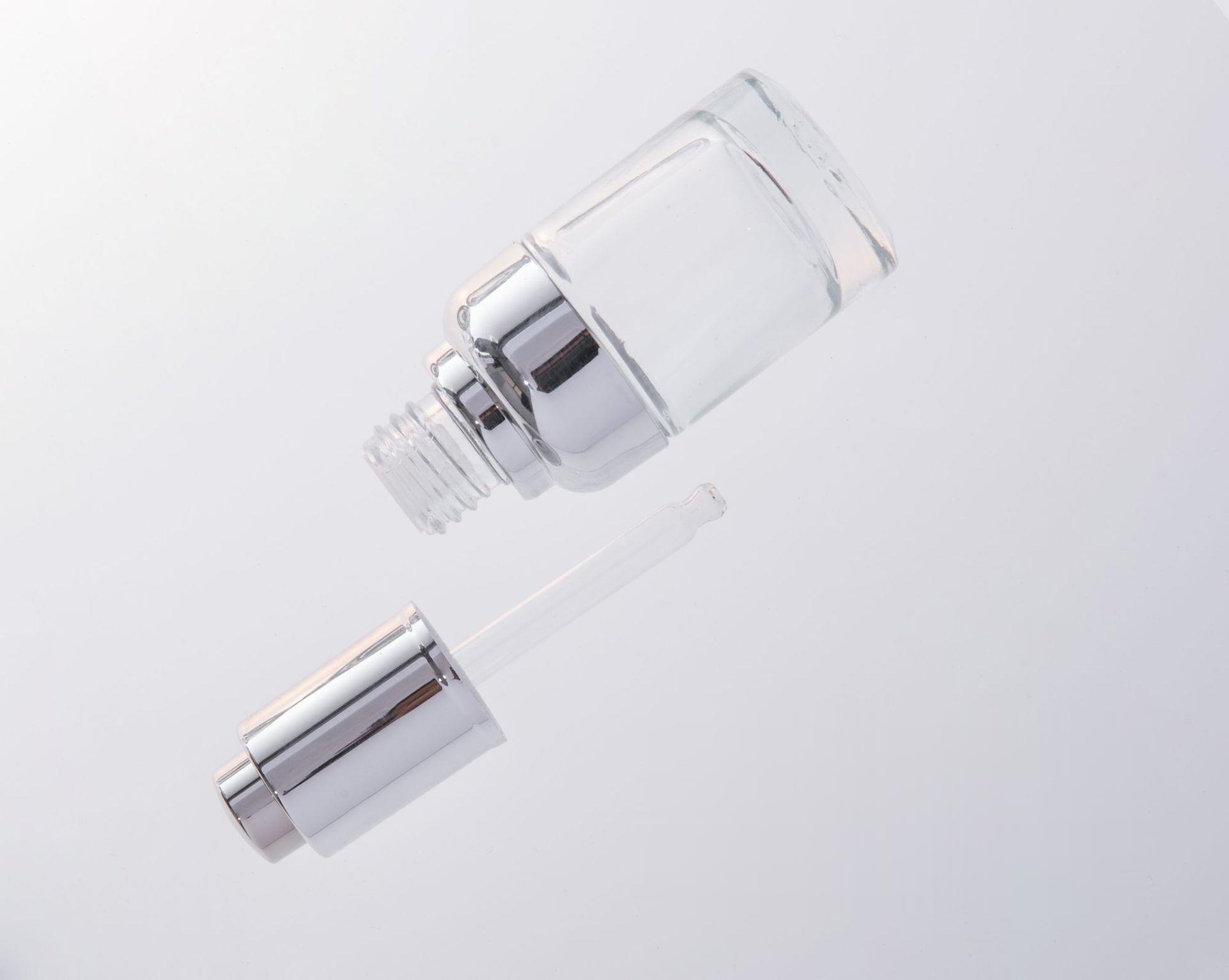 STOCK luxury skin care serum glass bottle with dropper 5ml 15ml 30ml