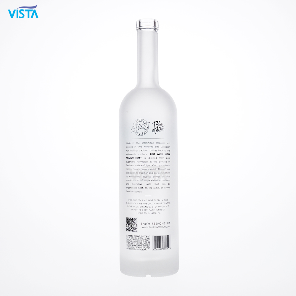 SUPER PREMIUM GIN GLASS BOTTLE