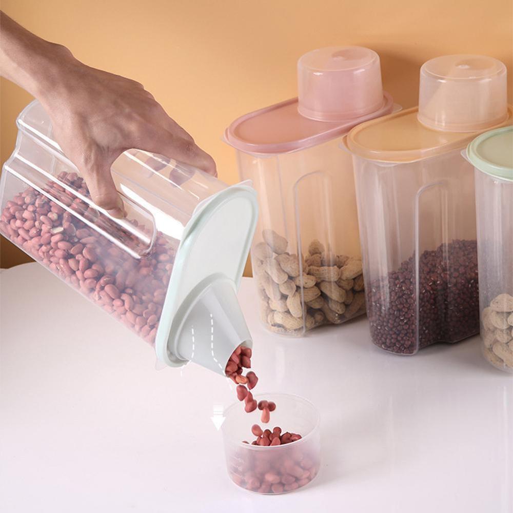 Salable Popular Cheap Modern Plastic Spice Kitchen Storage Jars