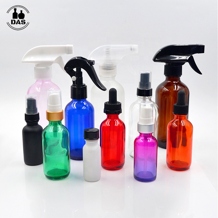 Sale 120ml 250ml PET Abmer Coated Frosted Boston Round Glass Bottle Shampoo Lotion Hand Wash Sanitizer Pump Bottle