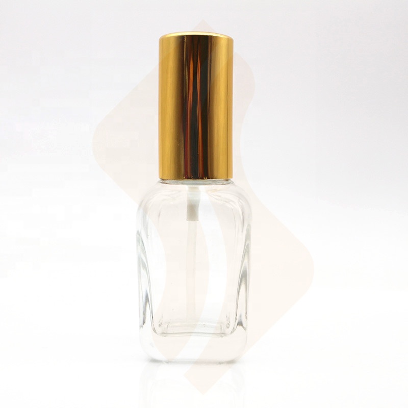 Sale 30ml 50ml 100ml clear Square Glass Spray Bottle Lotion Bottle for essential oil