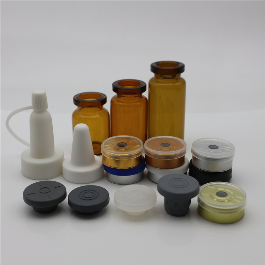 Sale medical glass dropper 8ml 10ml 20ml penicillin pharmaceutical rubber stopper glass bottle