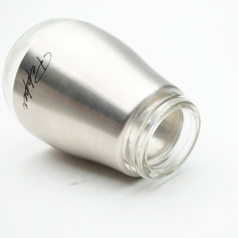 Salt Pepper Herb Flavoring Spice Bottle Spice Jar 120 ml Cylindrical Glass Jar