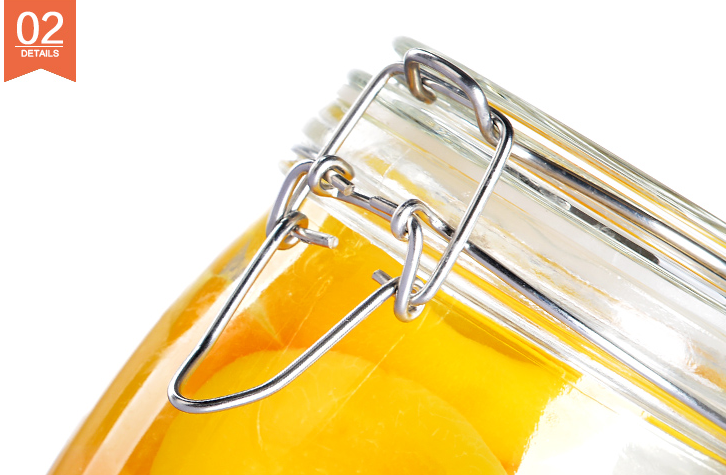 Salt flavour glass container spiecs jar