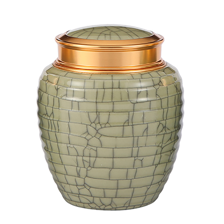 Sample Available Custom Porcelain Coffee Tea Container Ceramic Food Storage Jar with Airtight Seal Lid