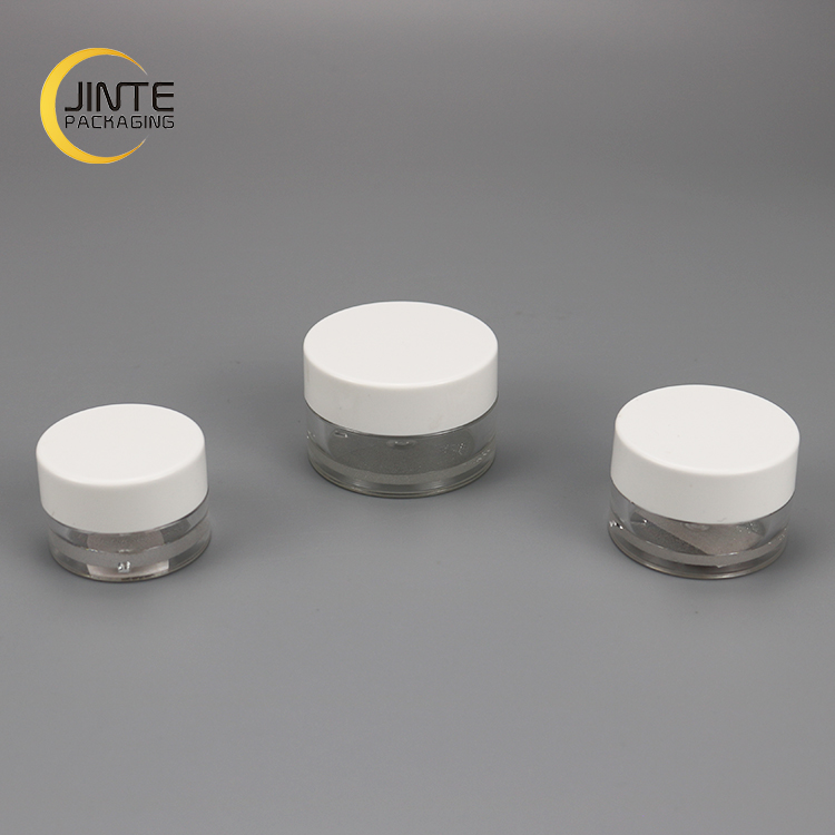 Sample Free 5g-250g Empty Plastic PETG Cosmetic Cream Make Up Jar