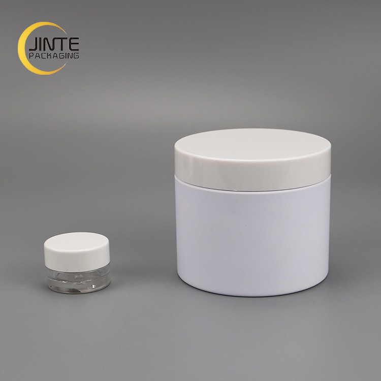 Sample Free 5g-250g Empty Plastic PETG Cosmetic Cream Make Up Jar