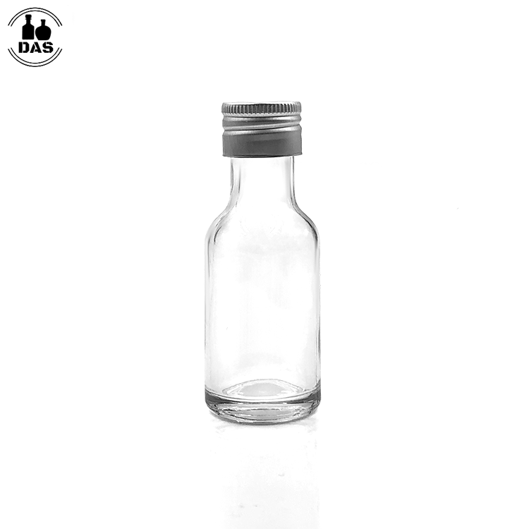 Sample Gift Bottle 30ml Mini Wine Liquor Bottle With Screw Lids For Alcohol Wine Whisky Spirits