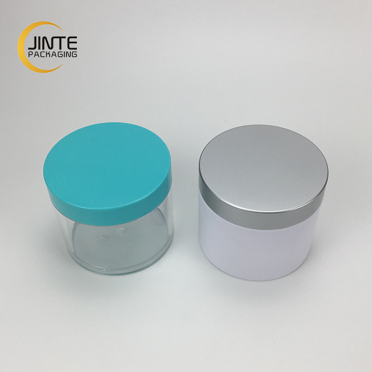 Sample free Empty Thick Wall Pomade Cosmetic PETG Plastic 8oz Cosmetics Jar