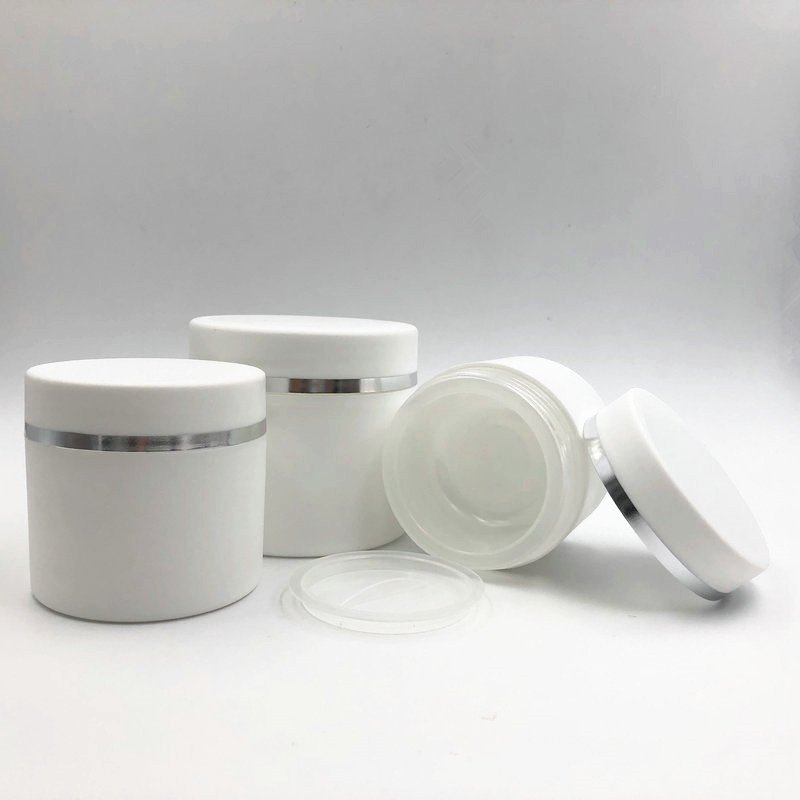 Sample order IMIROOTREE PP matte double wall containers , plastic jar for for UV builder gel 30g,50g,100g