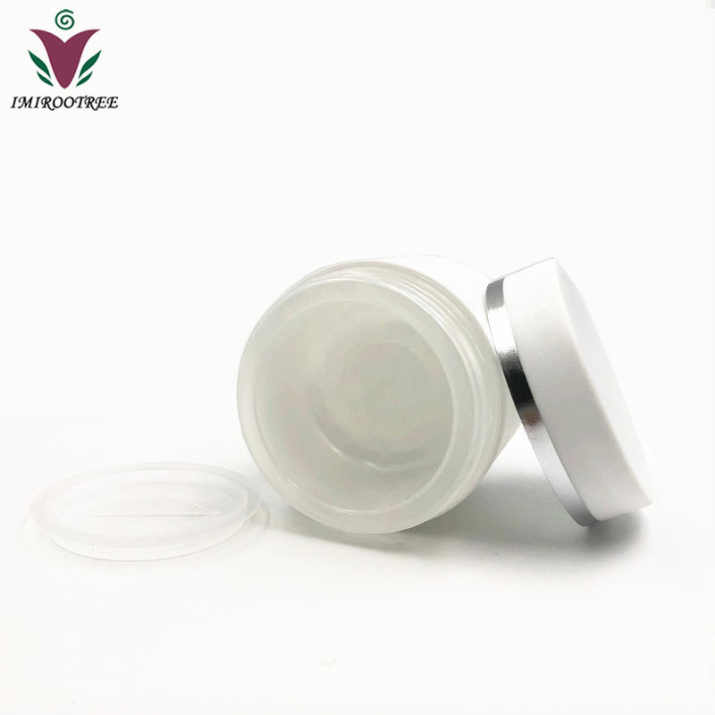Sample order IMIROOTREE PP matte double wall containers, plastic jar for for UV builder gel 30g,50g,100g