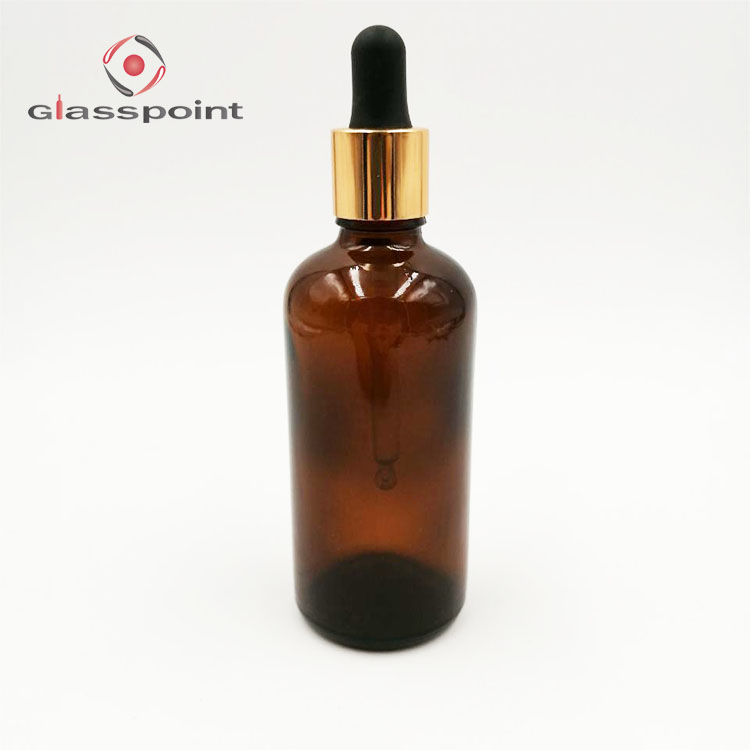 Sample purchasing 100ml amber european glass bottle