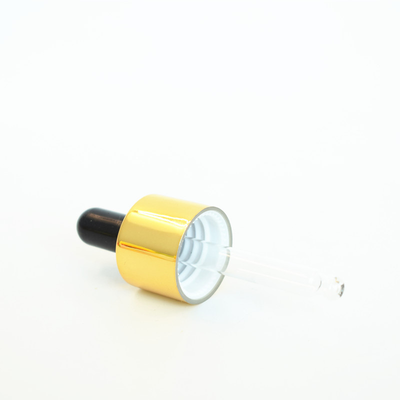 Save 10% Luxury black gradient Customize 30ml glass dropper bottle with black pipette for cosmetic oil