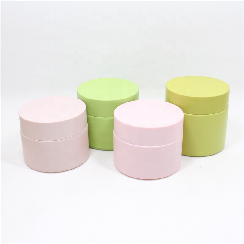 Screen Printing 10g 20g 30g 50g 100g 200g Clear Glass Cosmetics Cream Jars with custom colors envases de vidrio