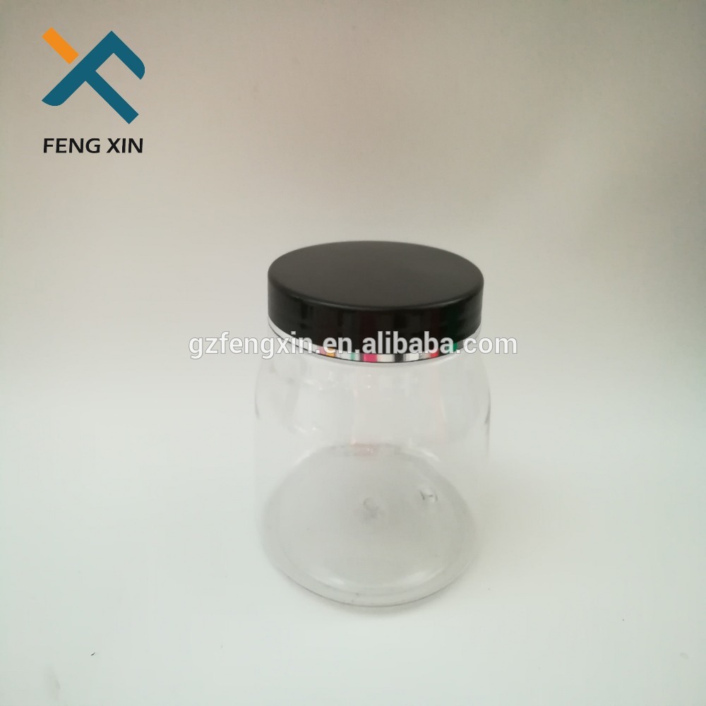 Screen printing or label design 500ml plastic food grade jar