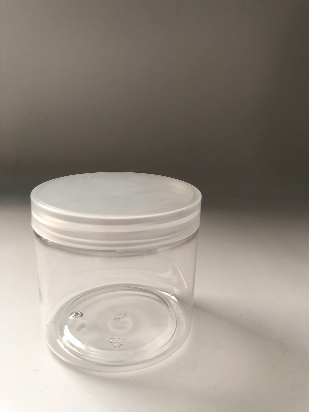 Screen printing or label design 500ml plastic food grade jar