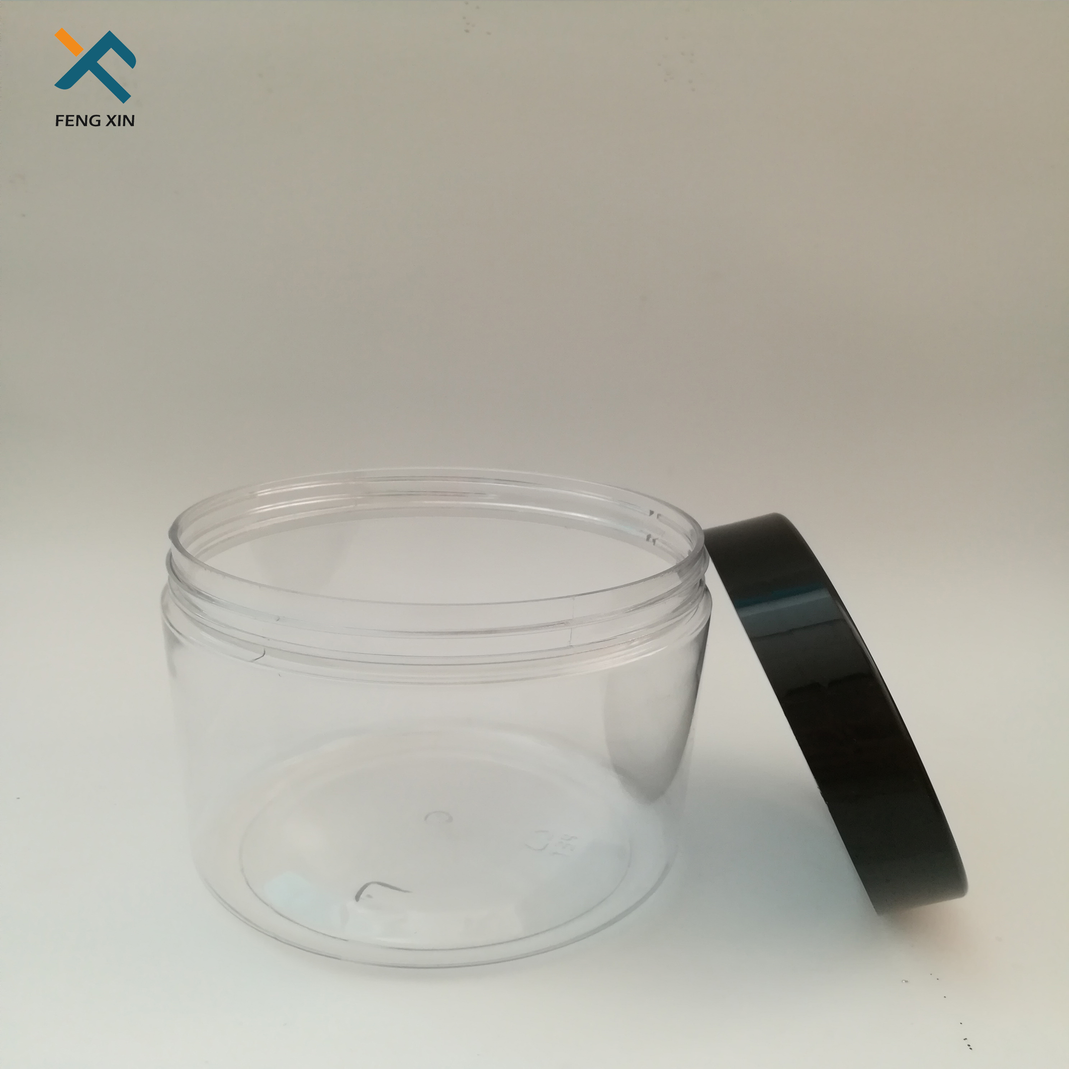 Screen printing or label design 500ml plastic food grade jar