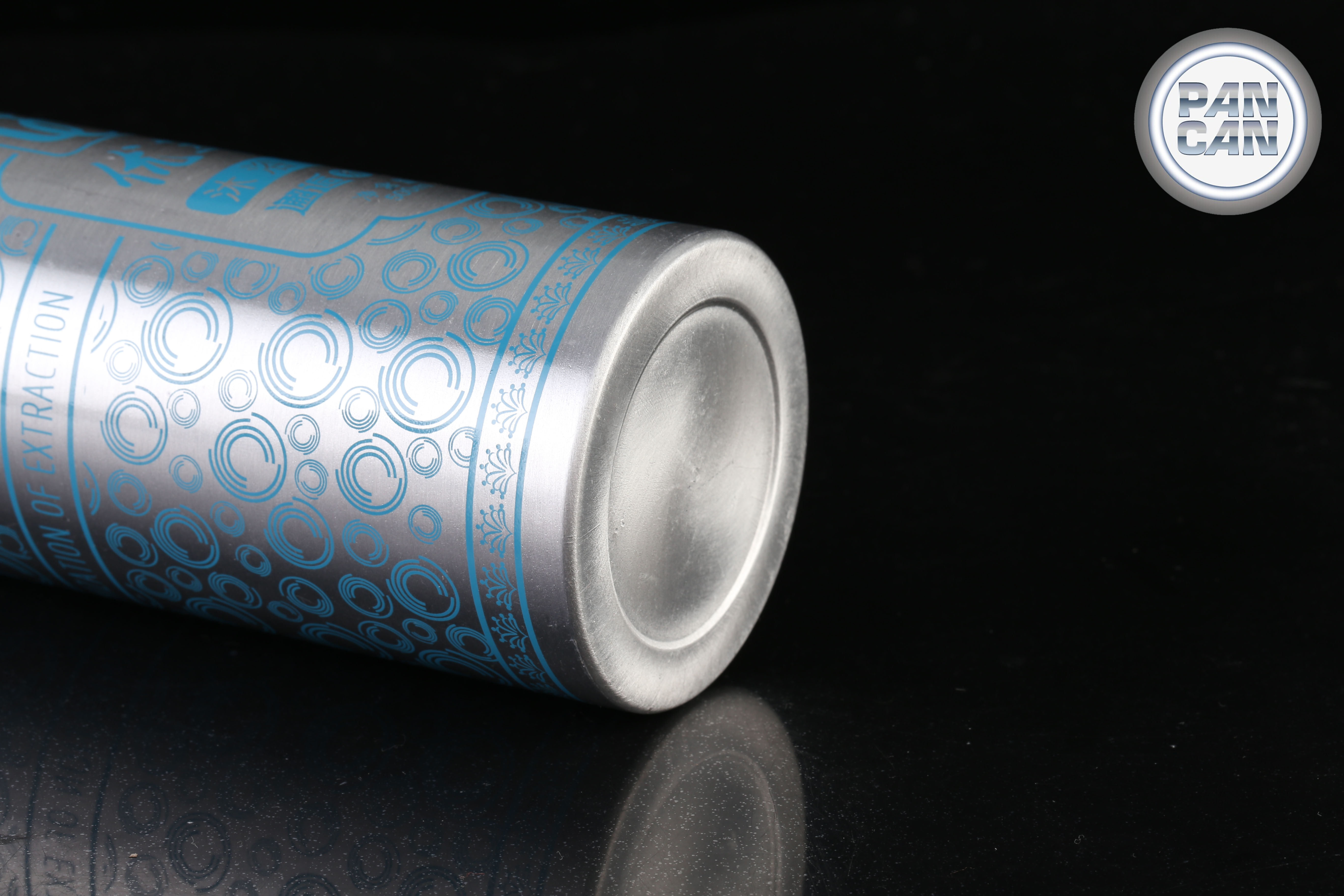 Screw Cap Bottle 500ml Cosmetic Aluminium Essential Oil Aluminum Personal Care Offset Printing