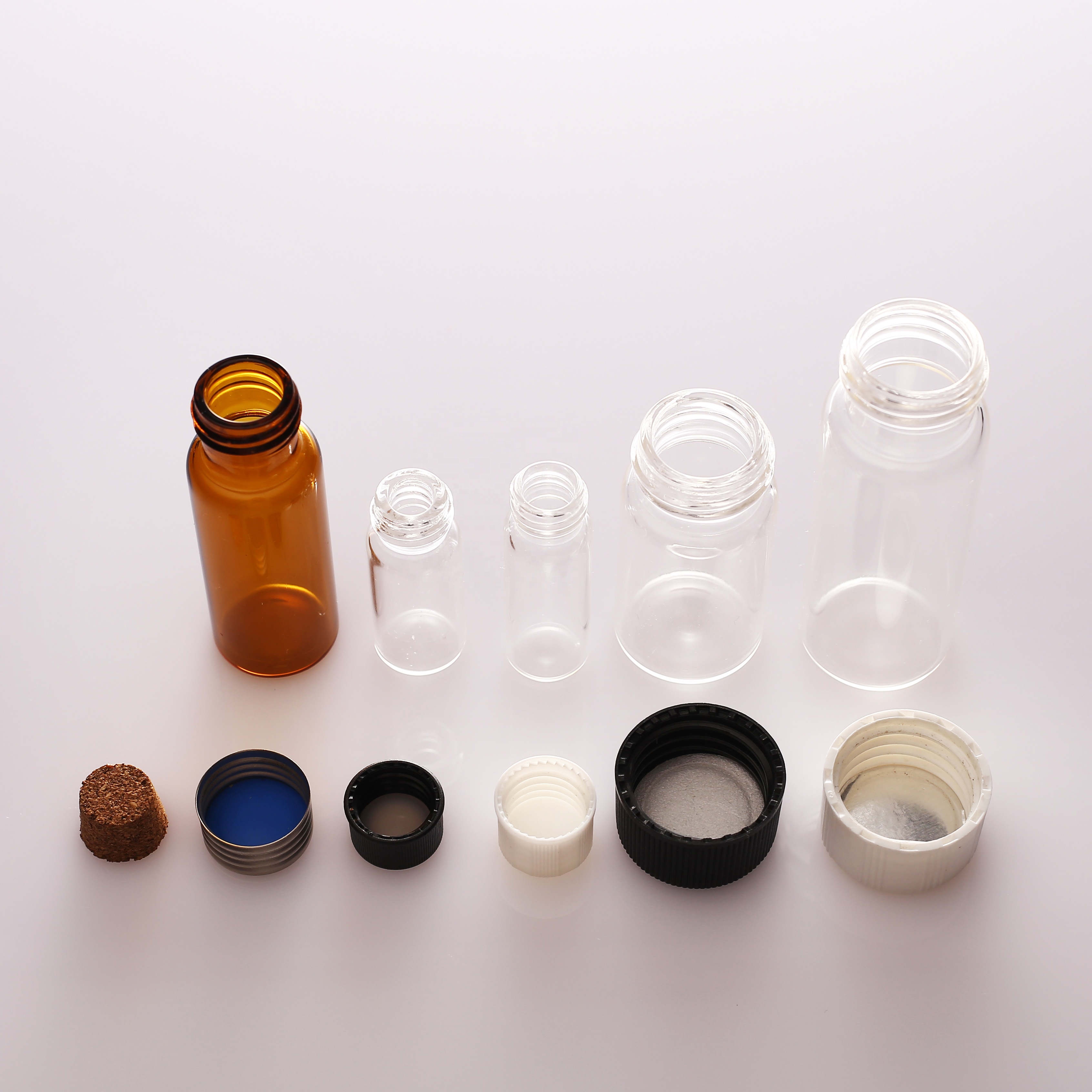 Screw Top Glass Bottle