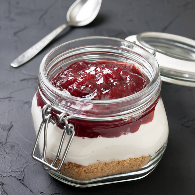 Seal Food Grade Airtight Glass Honey Jar With Metal Buckle