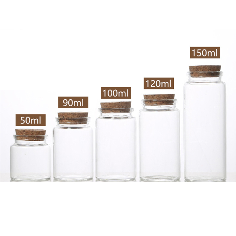 Sealable Mini Glass Vial 15Ml Empty Vial Label For 10Ml 1Oz