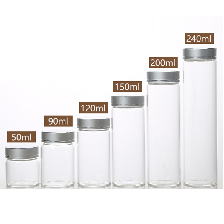 Sealable Mini Glass Vial 15Ml Empty Vial Label For 10Ml 1Oz