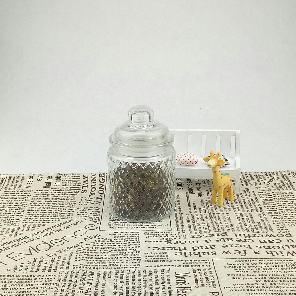 Sealable food packaging glass jars