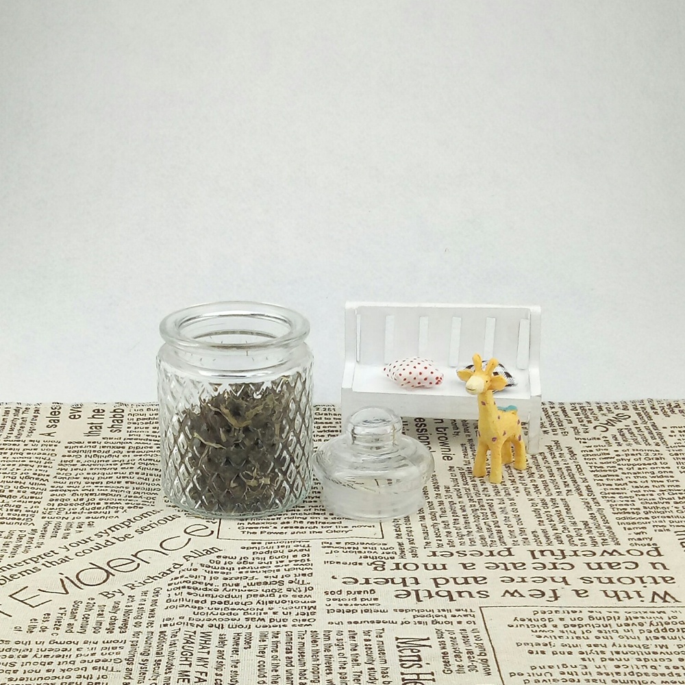 Sealable food packaging glass jars