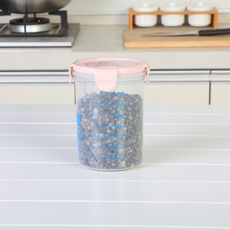 Sealed Grains Jar Food Storage Jar with Scale 1000ml