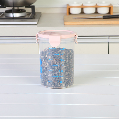 Sealed Grains Jar Food Storage Jar with Scale 1000ml