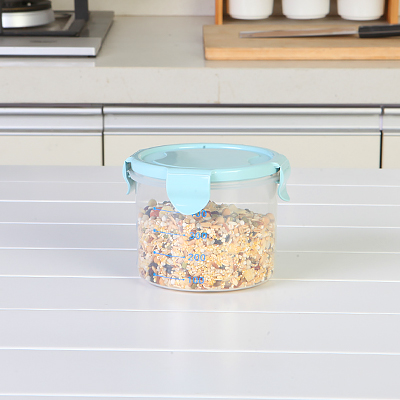 Sealed Grains Jar Food Storage Jar with Scale 600ml